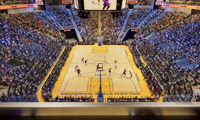 Chase Center - Section 213 Seat View