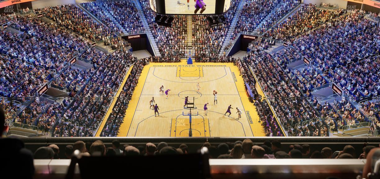 Chase Center - Section 213 Seat View