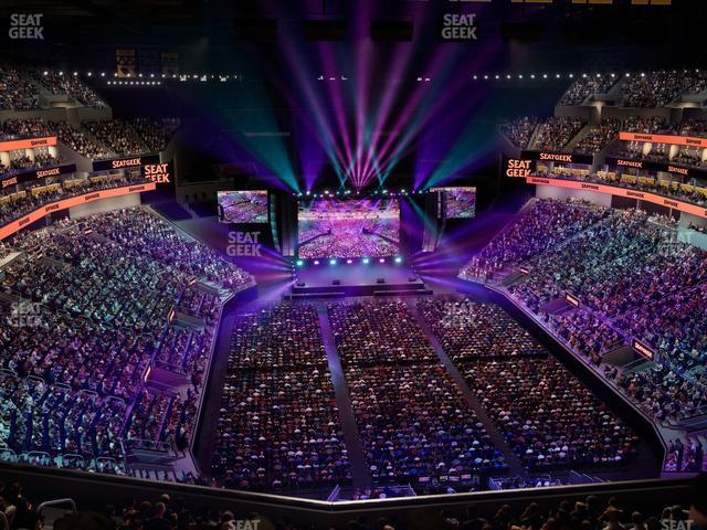 Chase Center - Section 214 Seat View Chase Center - Section 214 Seat View