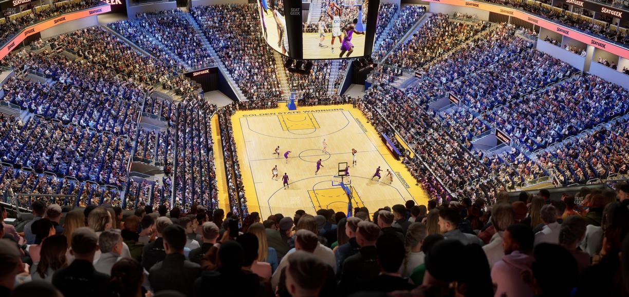 Chase Center - Section 214 Seat View