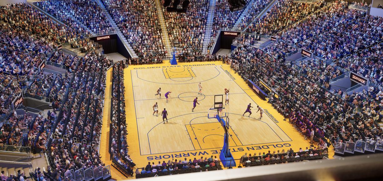 Chase Center - Section 214 Seat View