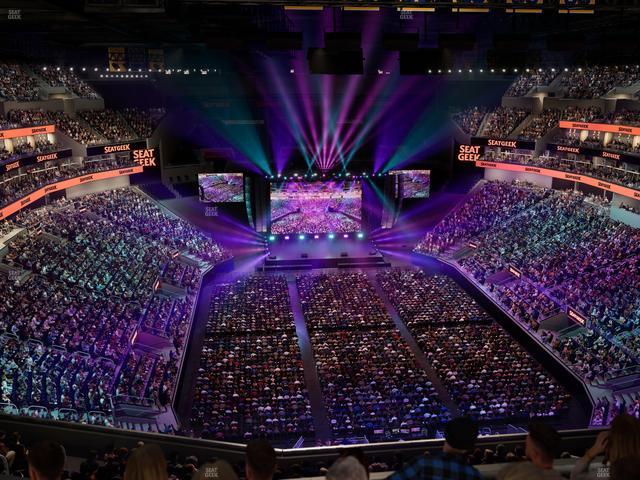 Chase Center - Section 214 Seat View