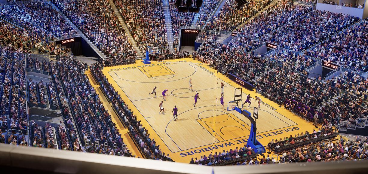 Chase Center - Section 215 Seat View