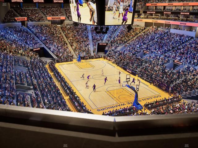 Chase Center - Section 215 Seat View