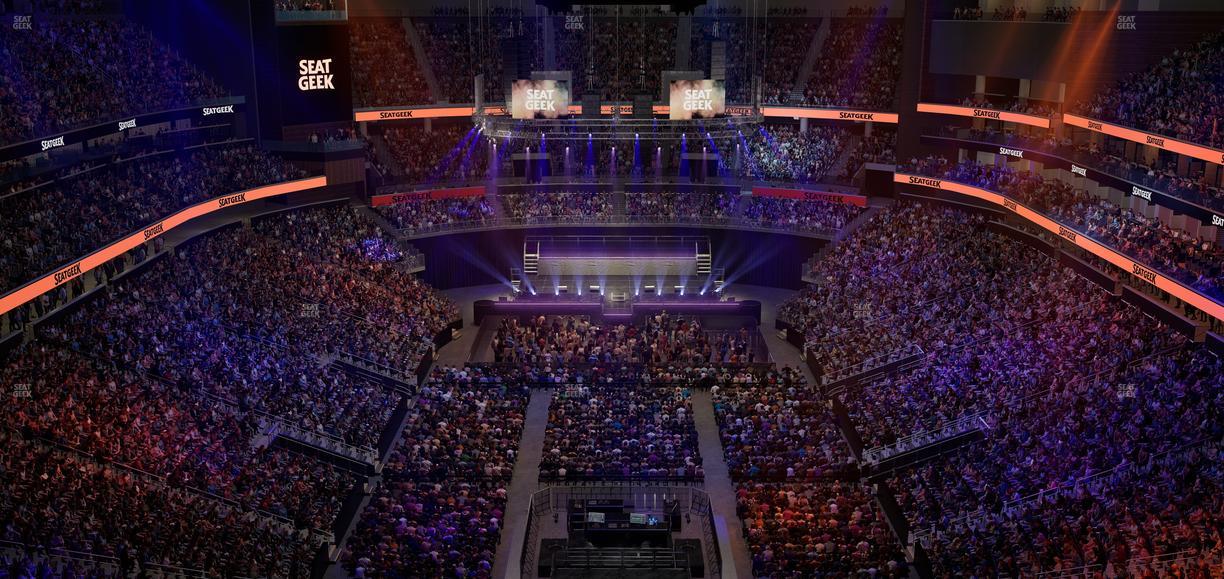 Chase Center - Section 215 Seat View