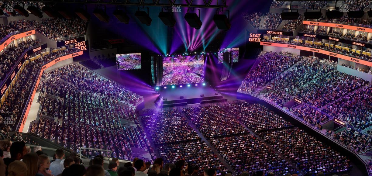 Chase Center - Section 215 Seat View