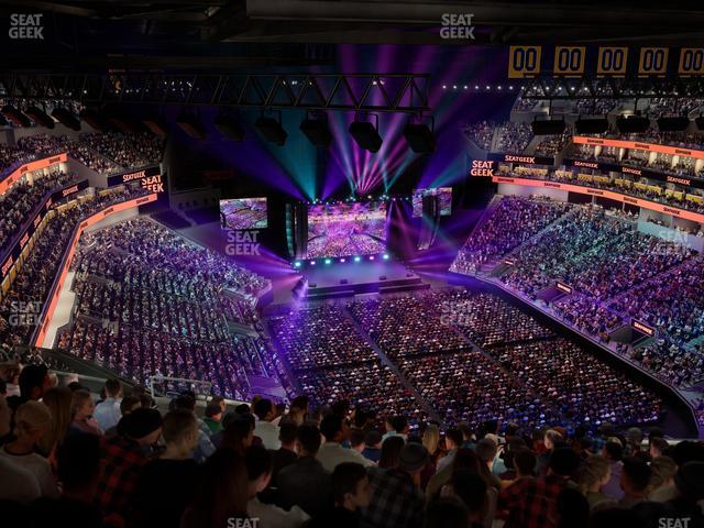 Chase Center - Section 215 Seat View Chase Center - Section 215 Seat View