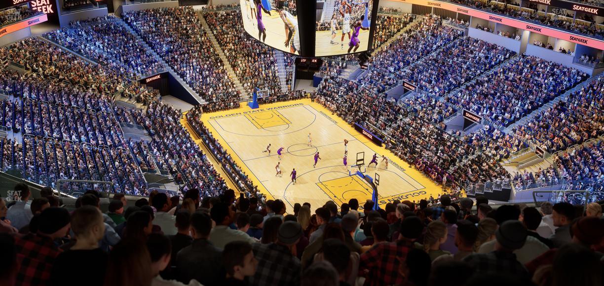 Chase Center - Section 215 Seat View