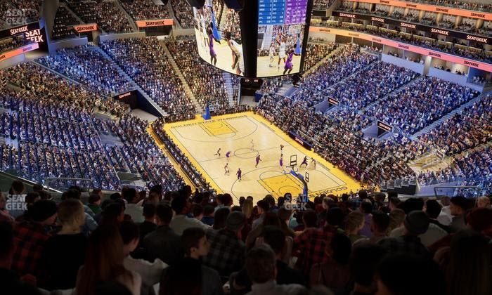 Chase Center - Section 215 Seat View