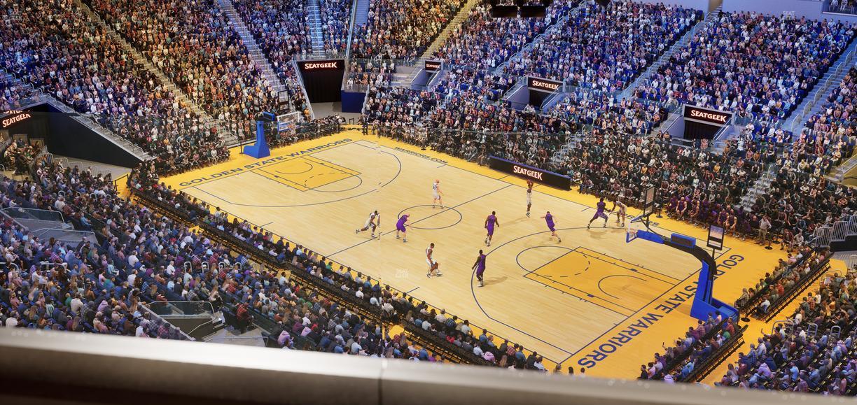 Chase Center - Section 217 Seat View