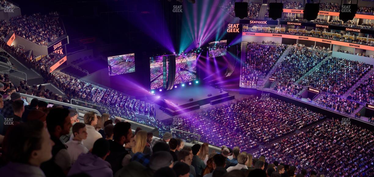 Chase Center - Section 217 Seat View