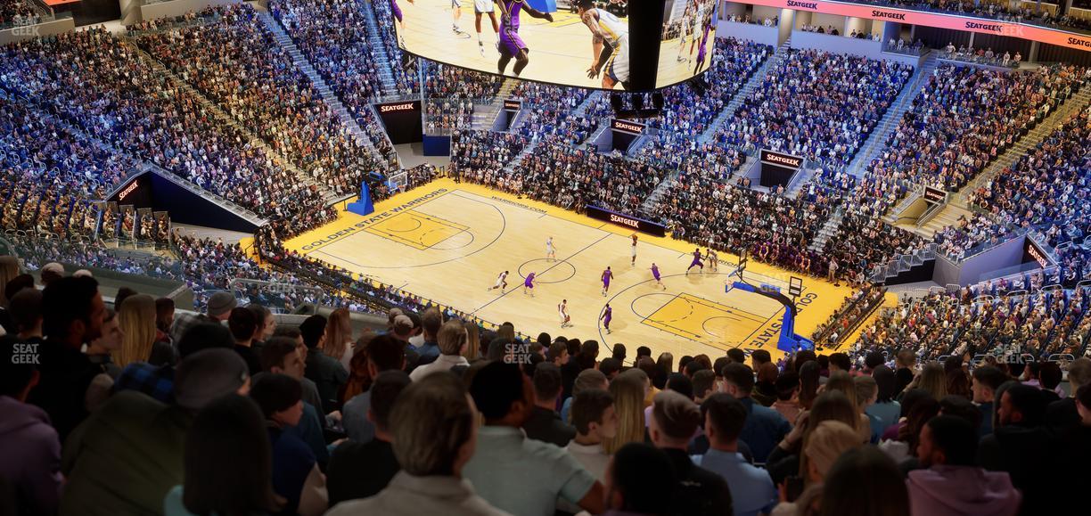 Chase Center - Section 217 Seat View