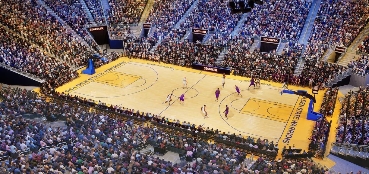 Chase Center - Section 218 Seat View