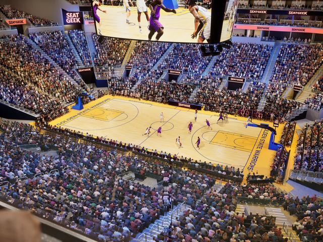 Chase Center - Section 218 Seat View