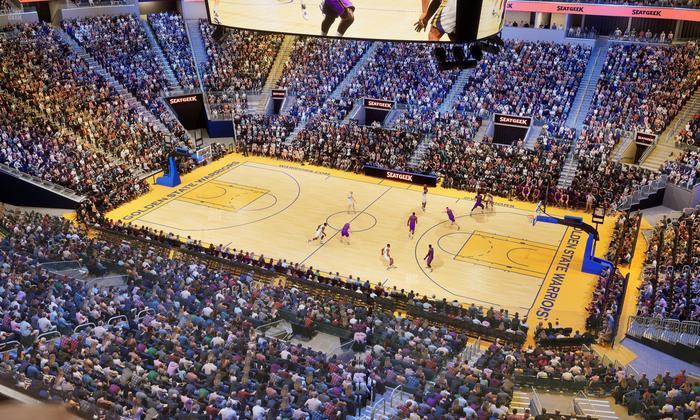 Chase Center - Section 218 Seat View