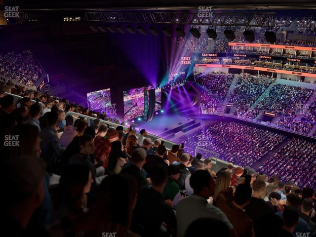 Chase Center - Section 218 Seat View Chase Center - Section 218 Seat View