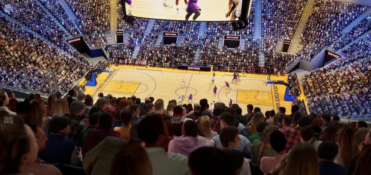 Chase Center - Section 219 Seat View