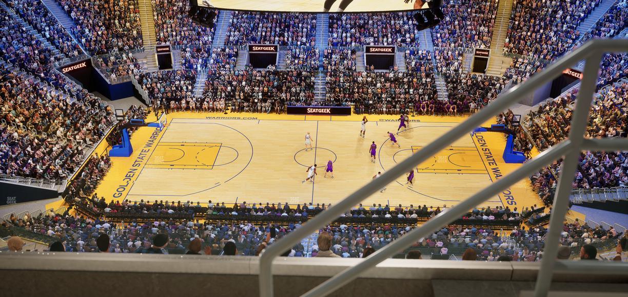 Chase Center - Section 220 Seat View