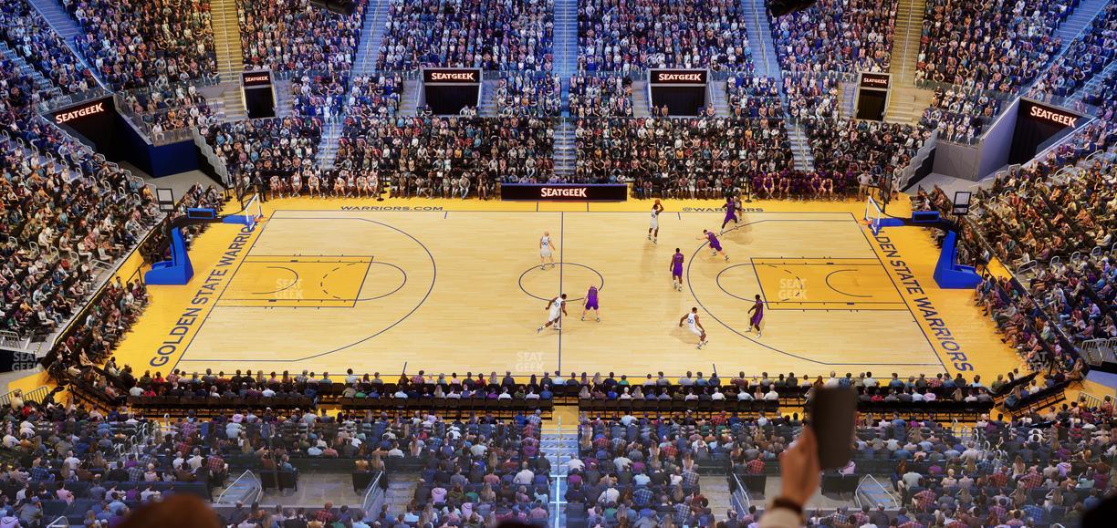 Chase Center - Section 220 Seat View