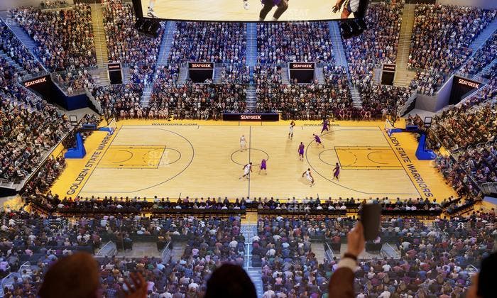 Chase Center - Section 220 Seat View