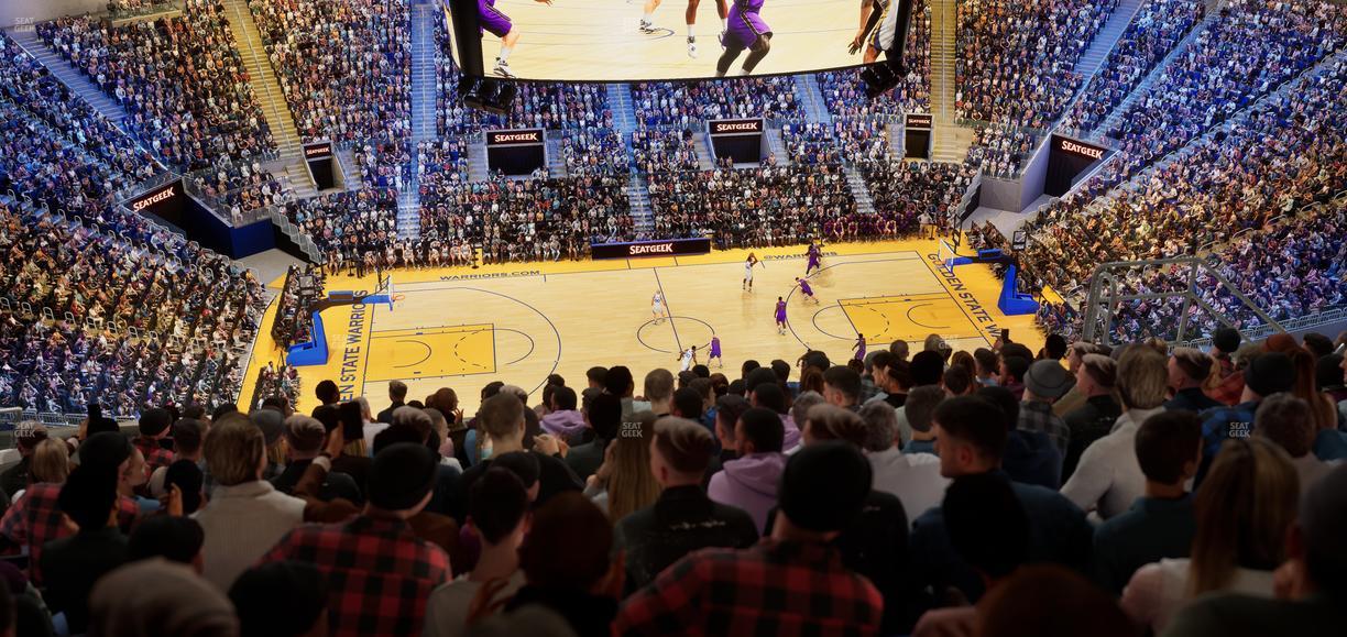 Chase Center - Section 221 Seat View