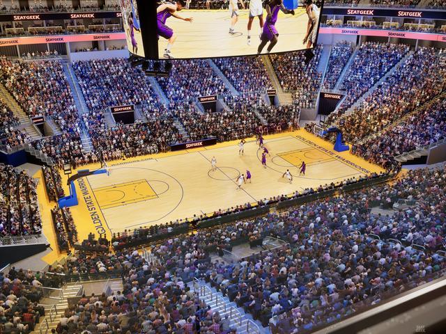Chase Center - Section 222 Seat View