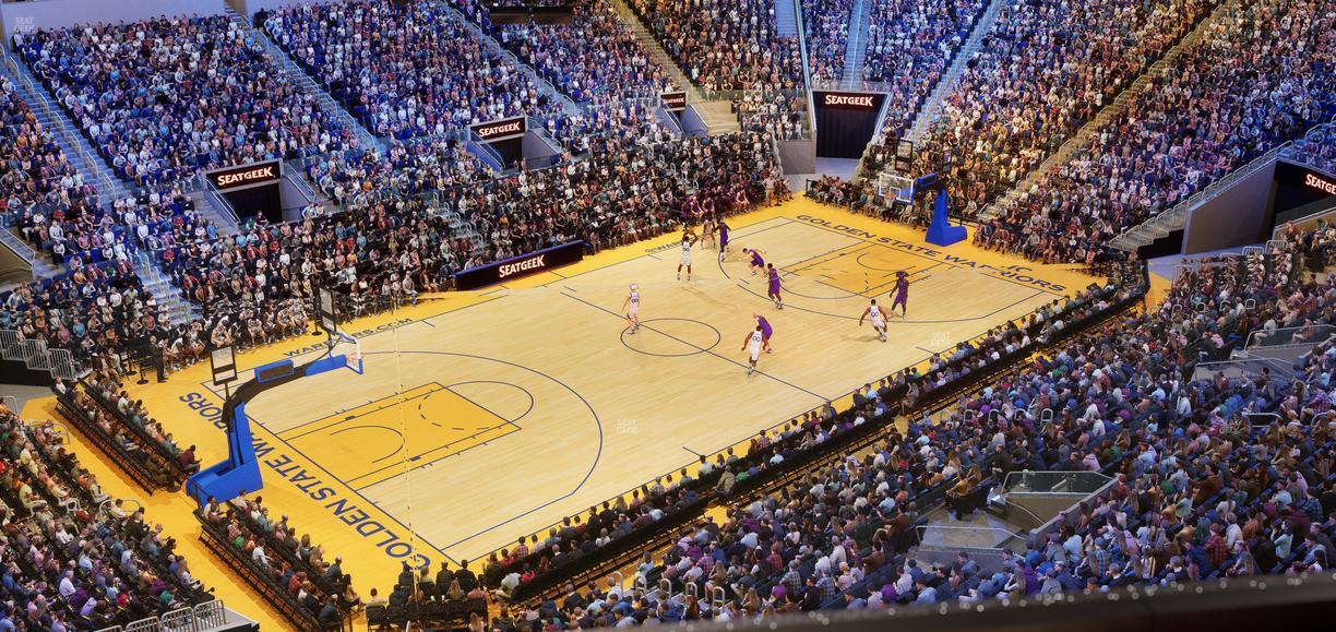 Chase Center - Section 223 Seat View