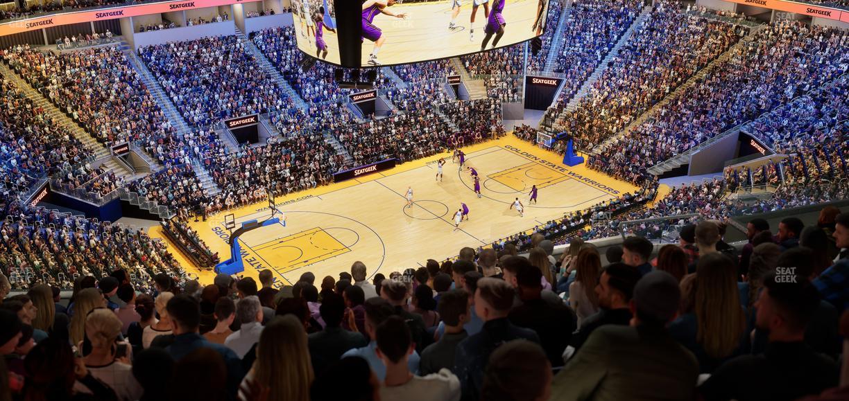 Chase Center - Section 223 Seat View