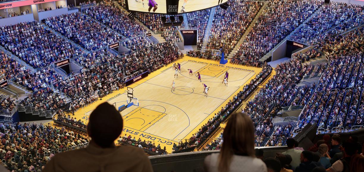 Chase Center - Section 225 Seat View