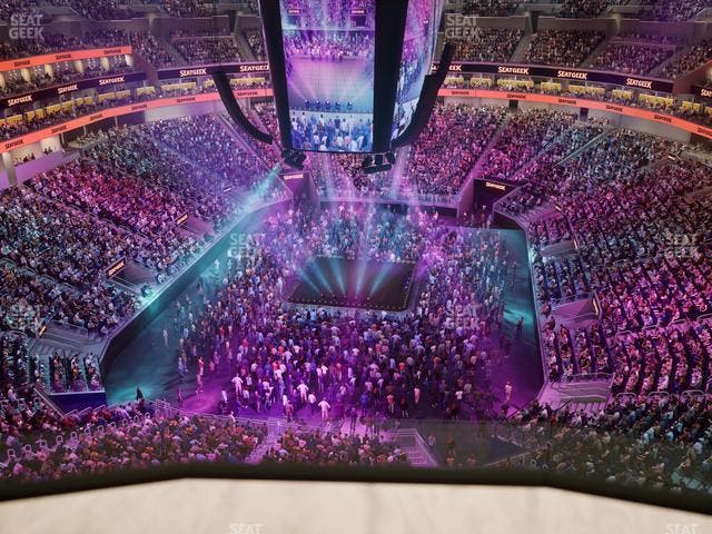 Chase Center - Section Balcony 1 Seat View