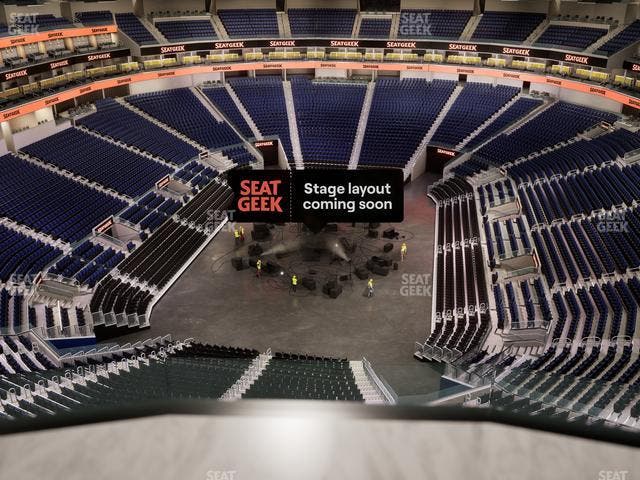 Chase Center - Section Balcony 1 Seat View