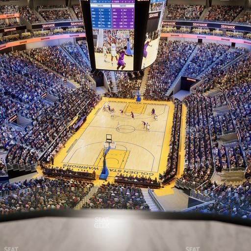 Chase Center - Section Balcony 1 Seat View