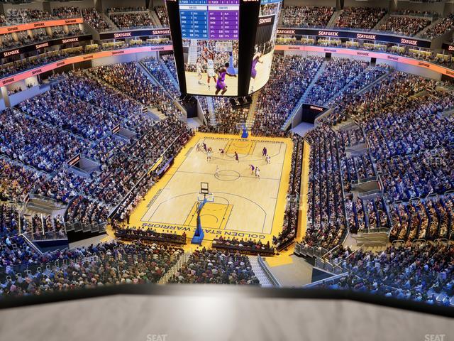 Chase Center - Section Balcony 1 Seat View