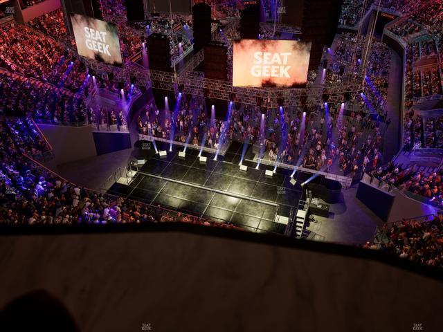 Chase Center - Section Balcony 1 Seat View