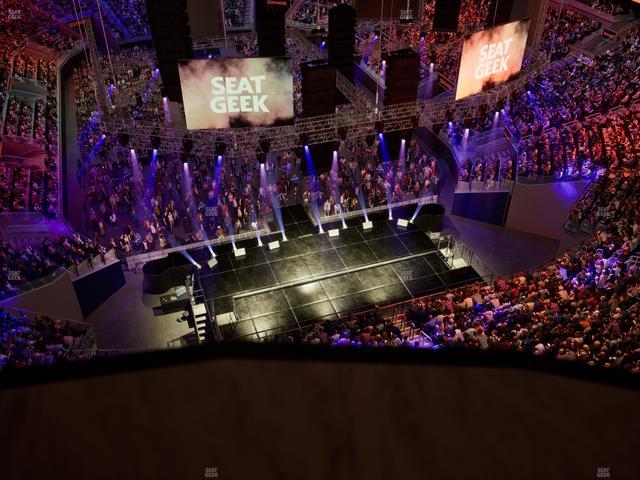 Chase Center - Section Balcony 2 Seat View