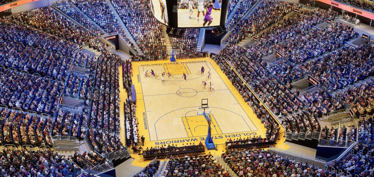 Chase Center - Section Balcony 2 Seat View