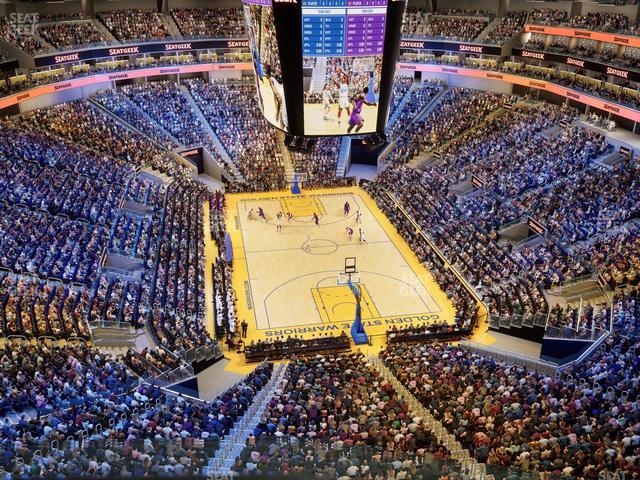 Chase Center - Section Balcony 2 Seat View