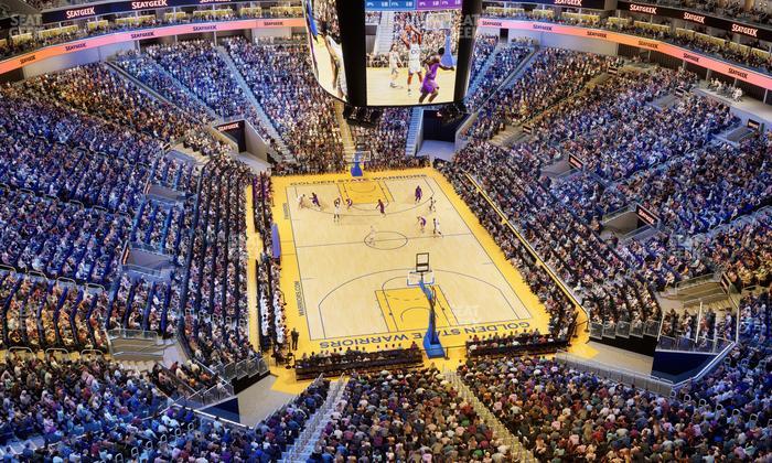 Chase Center - Section Balcony 2 Seat View