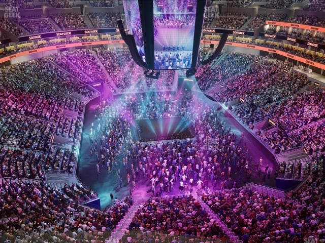 Chase Center - Section Balcony 2 Seat View