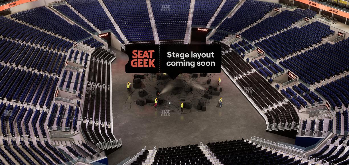 Chase Center - Section Balcony 2 Seat View