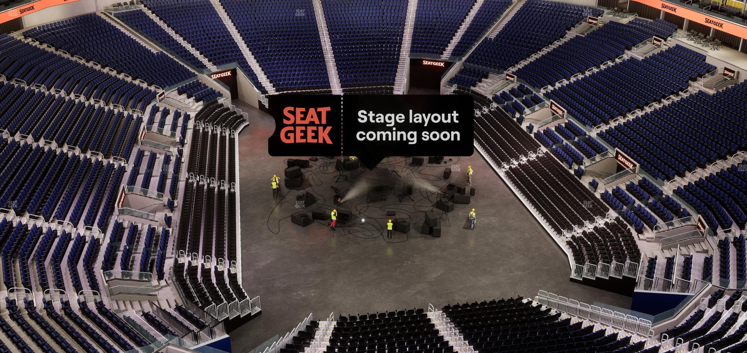 Chase Center - Section Balcony 2 Seat View