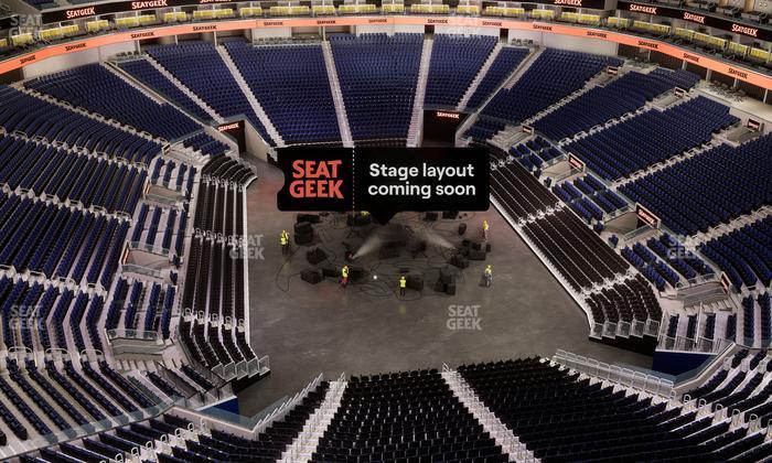 Chase Center - Section Balcony 2 Seat View