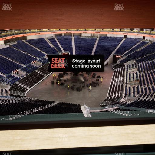 Chase Center - Section Bridge 1 Seat View