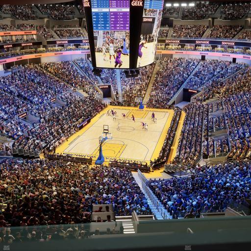 Chase Center - Section Bridge 1 Seat View