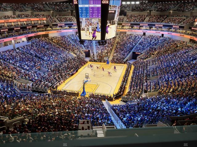 Chase Center - Section Bridge 1 Seat View