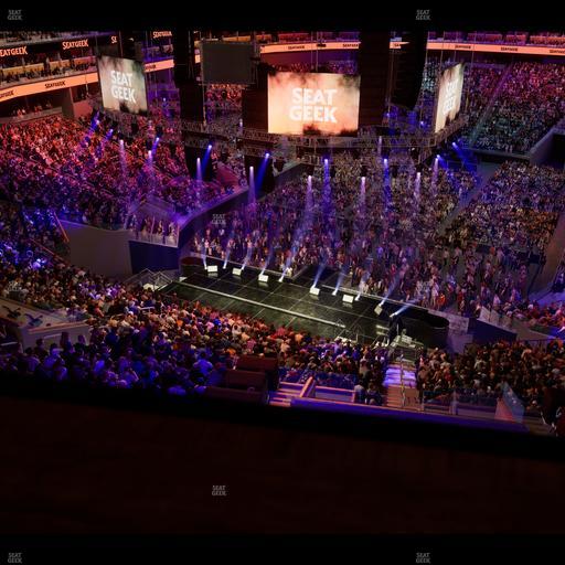 Chase Center - Section Bridge 1 Seat View