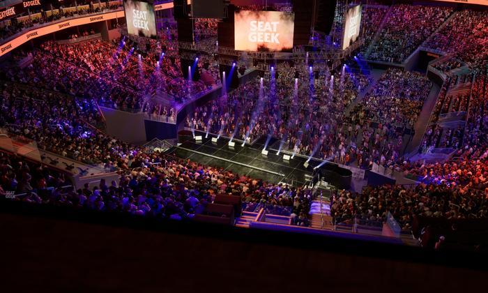 Chase Center - Section Bridge 1 Seat View