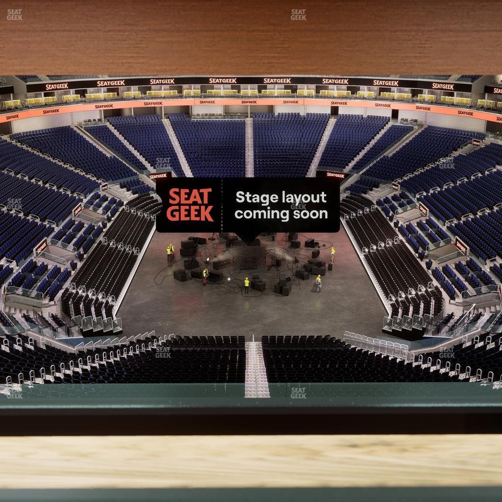 Chase Center - Section Bridge 2 Seat View