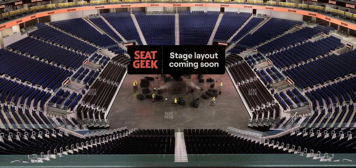 Chase Center - Section Bridge 2 Seat View