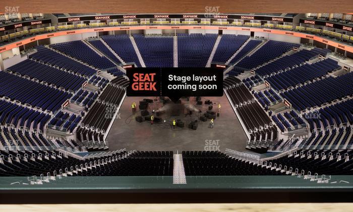 Chase Center - Section Bridge 2 Seat View